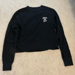 Brandy cropped sweatshirt